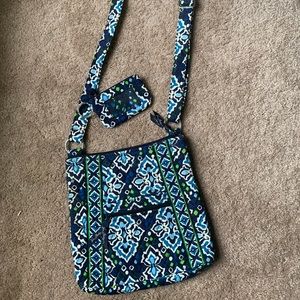 Vera Bradley crossbody body and wallet